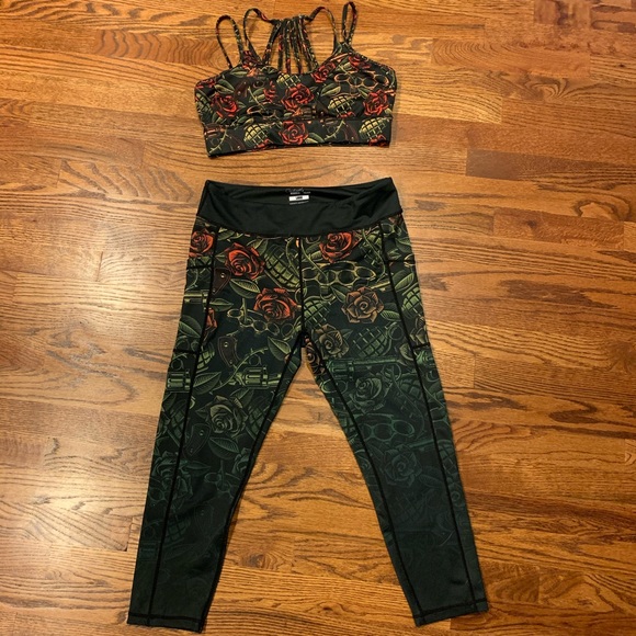 Dressed To Kill Cvg Bra Leggings Capris 